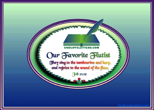 A GOD LOVE LETTER:  MUSIC TEACHER