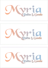 REWARD FOR DONATIONS -- FIRST NAMES: FEMALE "M"