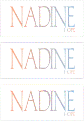 A REWARD FOR DONATIONS: FIRST NAME: LETTER "N"