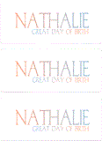 A REWARD FOR DONATIONS: FIRST NAME: LETTER "N"