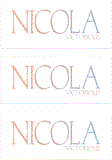 A REWARD FOR DONATIONS: FIRST NAME: LETTER "N"
