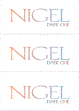 A REWARD FOR DONATIONS: FIRST NAME: LETTER "N"