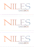 A REWARD FOR DONATIONS: FIRST NAME: LETTER "N"