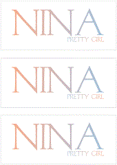 A REWARD FOR DONATIONS: FIRST NAME: LETTER "N"