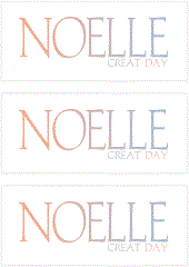 A REWARD FOR DONATIONS: FIRST NAME: LETTER "N"