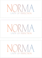 A REWARD FOR DONATIONS: FIRST NAME: LETTER "N"