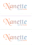 A REWARD FOR DONATIONS: FIRST NAME: LETTER "N"