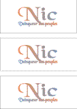 A REWARD FOR DONATIONS: FIRST NAME: FRENCH "N, O, P, Q"