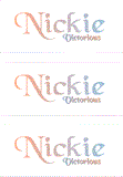A REWARD FOR DONATIONS: FIRST NAME: LETTER "N"