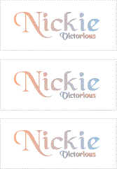 A REWARD FOR DONATIONS: FIRST NAME: LETTER "N"