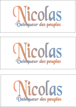 A REWARD FOR DONATIONS: FIRST NAME: FRENCH "N, O, P, Q"