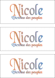 A REWARD FOR DONATIONS: FIRST NAME: FRENCH "N, O, P, Q"