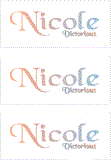 A REWARD FOR DONATIONS: FIRST NAME: LETTER "N"