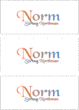 A REWARD FOR DONATIONS: FIRST NAME: LETTER "N"