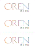 A REWARD FOR DONATIONS -- FIRST NAMES: LETTERS  "O, P, Q"