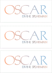 A REWARD FOR DONATIONS -- FIRST NAMES: LETTERS  "O, P, Q"