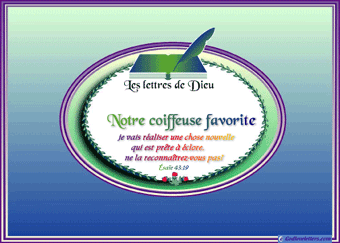 A OCCUPATION COIFFEUSE