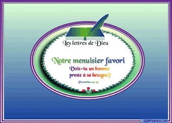 A OCCUPATION MENUISIER