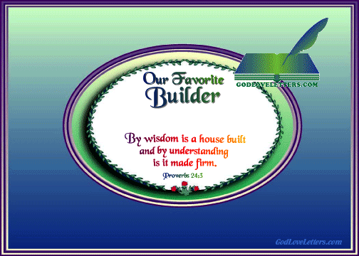 God's Loveletters Our Favorite Builder