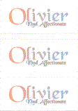 A REWARD FOR DONATIONS -- FIRST NAMES: LETTERS  "O, P, Q"
