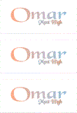 A REWARD FOR DONATIONS -- FIRST NAMES: LETTERS  "O, P, Q"