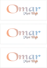 A REWARD FOR DONATIONS -- FIRST NAMES: LETTERS  "O, P, Q"