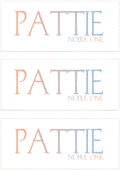 COMPATIBLE NAMES -- REWARD FOR DONATIONS: FEMALE "P"