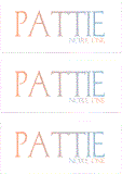 COMPATIBLE NAMES -- REWARD FOR DONATIONS: LETTERS "O, P"