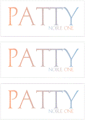 COMPATIBLE NAMES -- REWARD FOR DONATIONS: FEMALE "P"