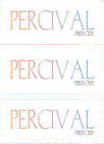 A REWARD FOR DONATIONS -- FIRST NAMES: LETTERS  "O, P, Q"