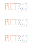 A REWARD FOR DONATIONS -- FIRST NAMES: LETTERS  "O, P, Q"