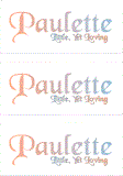 COMPATIBLE NAMES -- REWARD FOR DONATIONS: FEMALE "P"