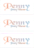 COMPATIBLE NAMES -- REWARD FOR DONATIONS: FEMALE "P"