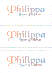 COMPATIBLE NAMES -- REWARD FOR DONATIONS: FEMALE "P"