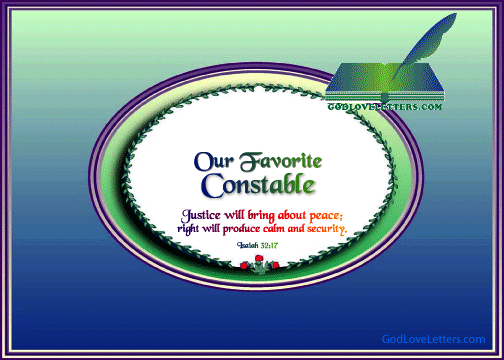 God's Loveletters Our Favorite Constable