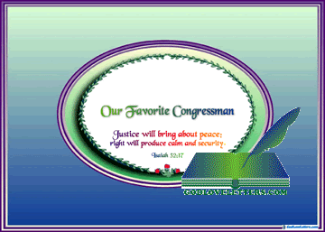 God's Loveletters Our Favorite Congressman