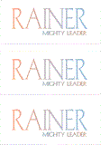COMPATIBLE NAMES -- REWARD FOR DONATIONS: MALE "R"
