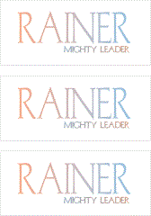 COMPATIBLE NAMES -- REWARD FOR DONATIONS: MALE "R"