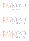 COMPATIBLE NAMES -- REWARD FOR DONATIONS: MALE "R"
