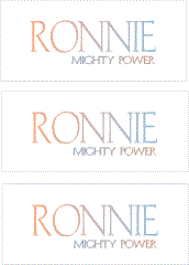 COMPATIBLE NAMES -- REWARD FOR DONATIONS: MALE "R"