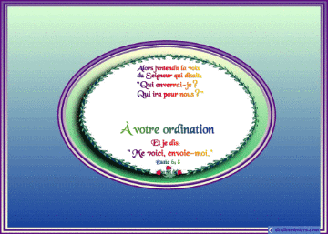 A RELIGIEUX ORDINATION