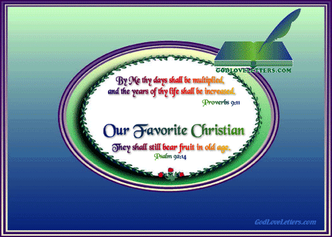 God's Loveletters Our Favorite Christian