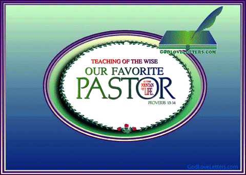 God's Loveletters Our Favorite Pastor