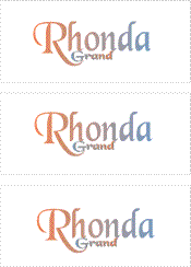 A REWARD FOR DONATIONS: FIRST NAME: FEMALE "R"
