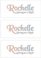 A REWARD FOR DONATIONS: FIRST NAME: FEMALE "R"