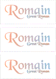 COMPATIBLE NAMES -- REWARD FOR DONATIONS: MALE "R"