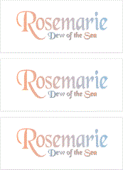 A REWARD FOR DONATIONS: FIRST NAME: FEMALE "R"