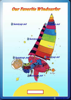 0 SAILING WINDSURFER