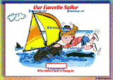 00 SAILING OUR FAVORITE GAL WINDSURFER