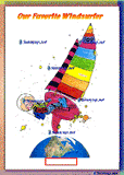 00 SAILING OUR FAVORITE GAL WINDSURFER